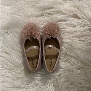 Cat & Jack Glittery Pink Dress Shoes